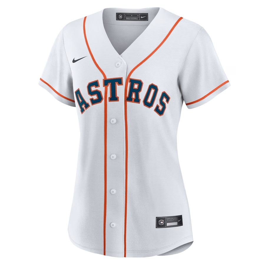 Houston Astros White Home Team Jersey - Women