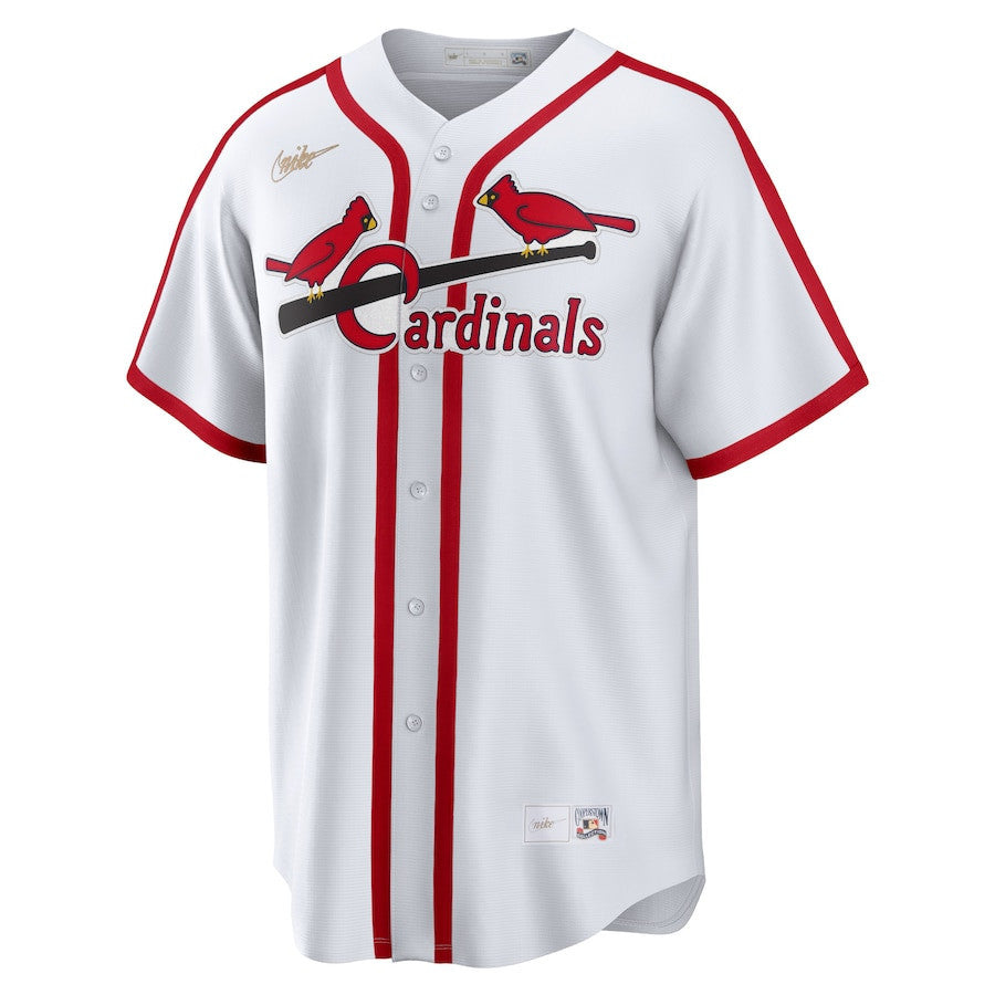 Ozzie Smith 1 St. Louis Cardinals Cooperstown Collection Home Jersey - White