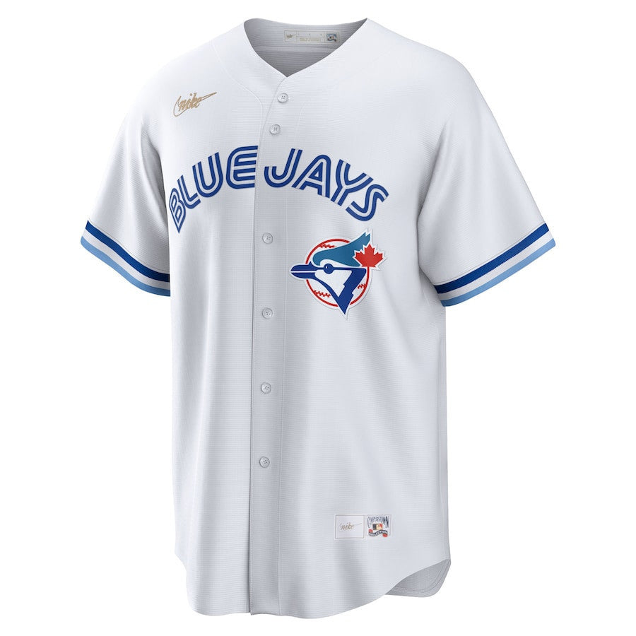 Toronto Blue Jays Cooperstown Collection Home Jersey - White