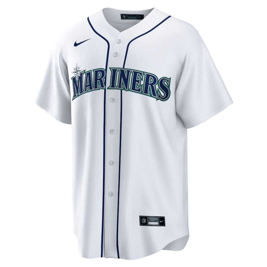 Julio Rodriguez 44 Seattle Mariners Home Men Jersey - White