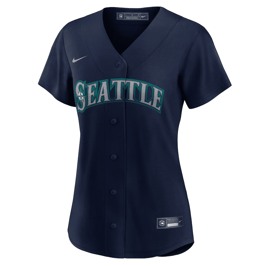 Seattle Mariners Women Alternate Jersey - Navy