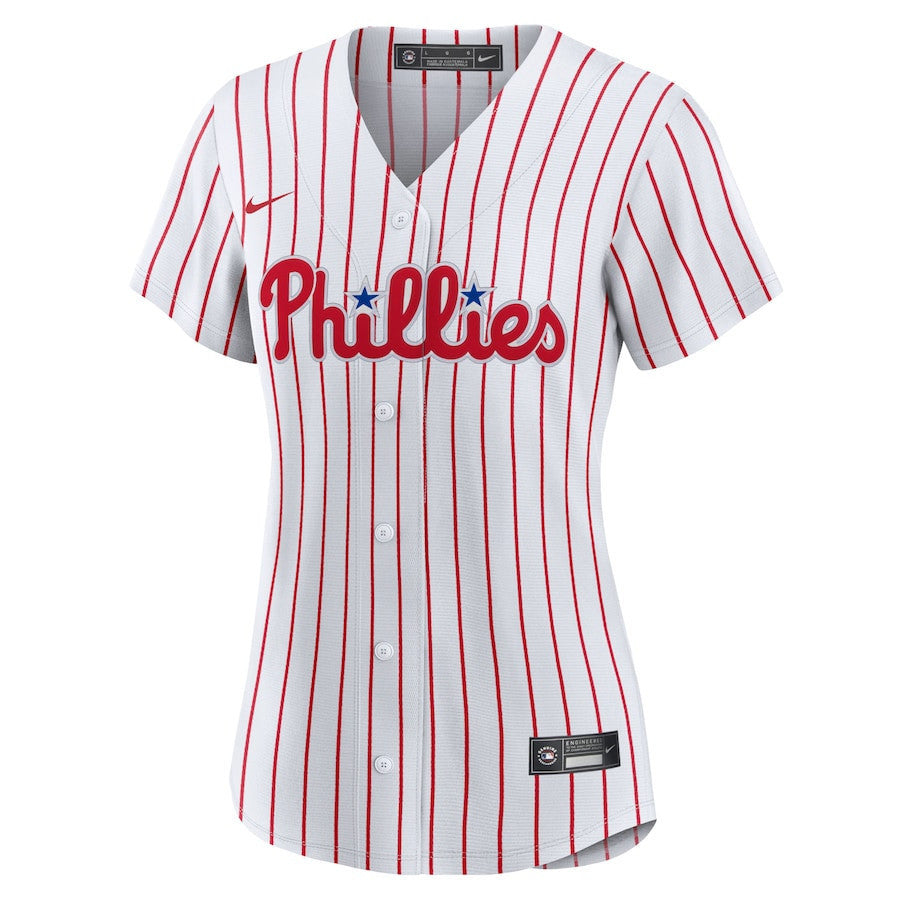Philadelphia Phillies Women Home Jersey - White