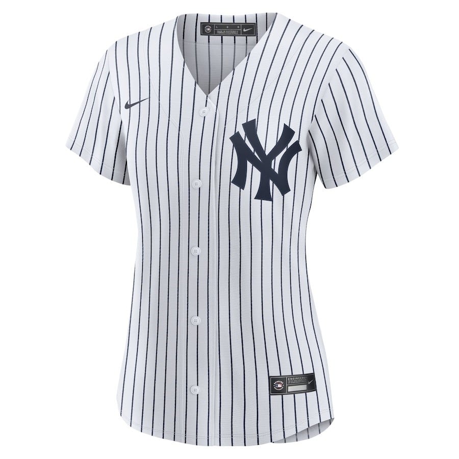 New York Yankees Women's Home Blank Jersey - White