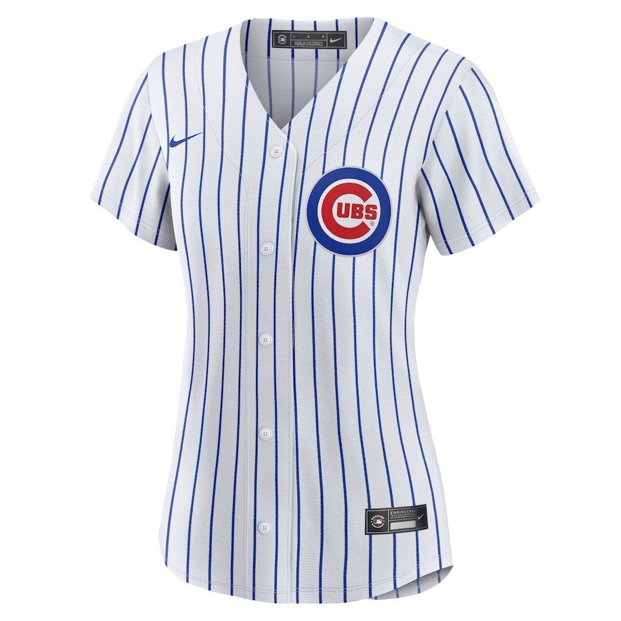 Chicago Cubs Women's Home Team Jersey - White