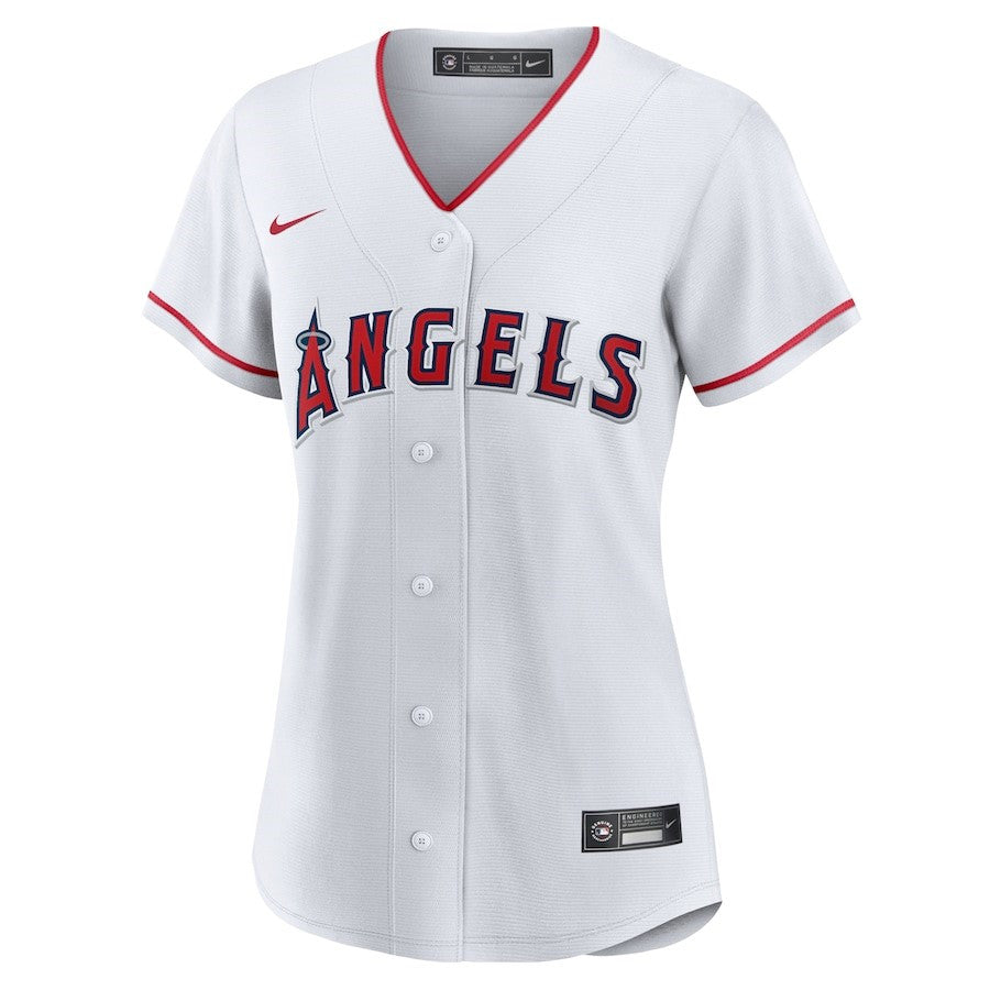 Los Angeles Angels Women's Home Team Jersey - White