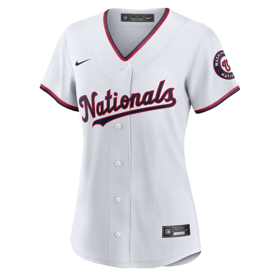 Washington Nationals Women's Alternate Team Jersey - White