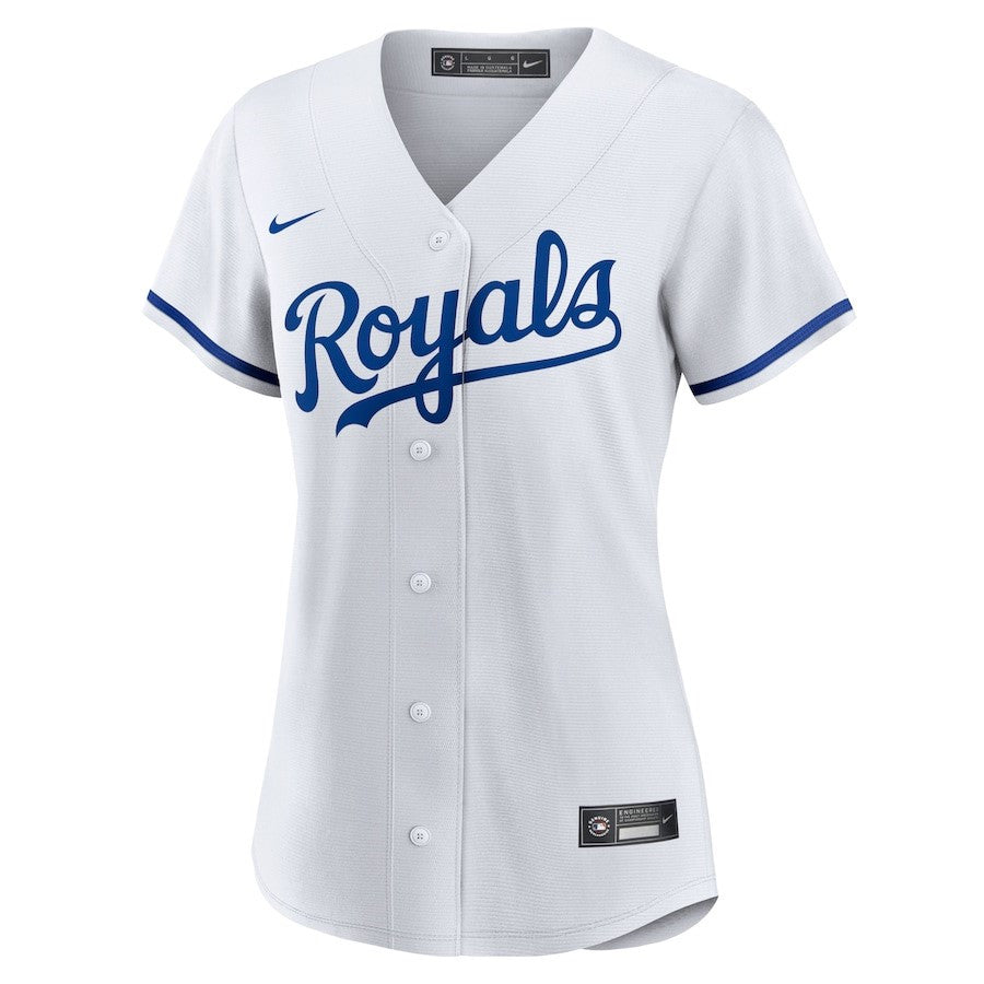 Kansas City Royals Women's Home Blank Jersey - White