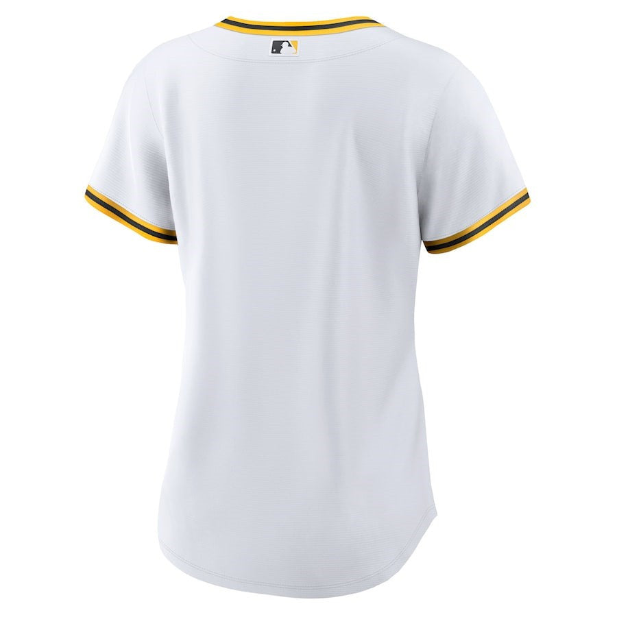 Pittsburgh Pirates Women's Home Blank Jersey - White