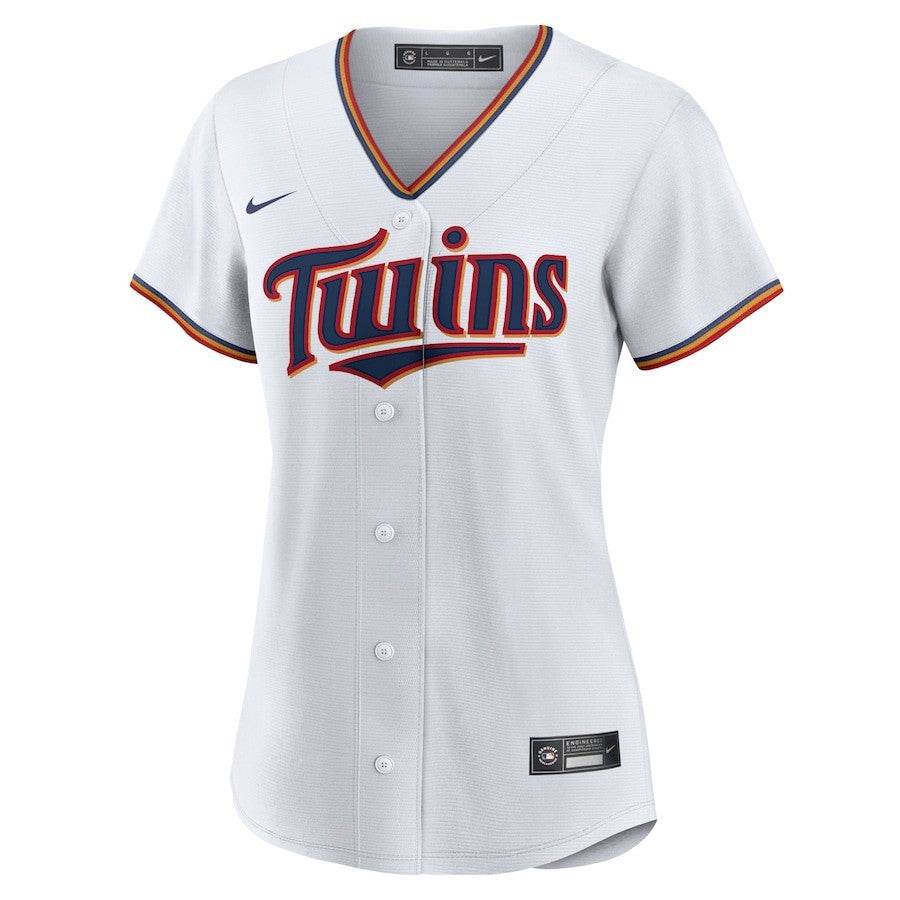 Minnesota Twins Women's Home Blank Jersey - White