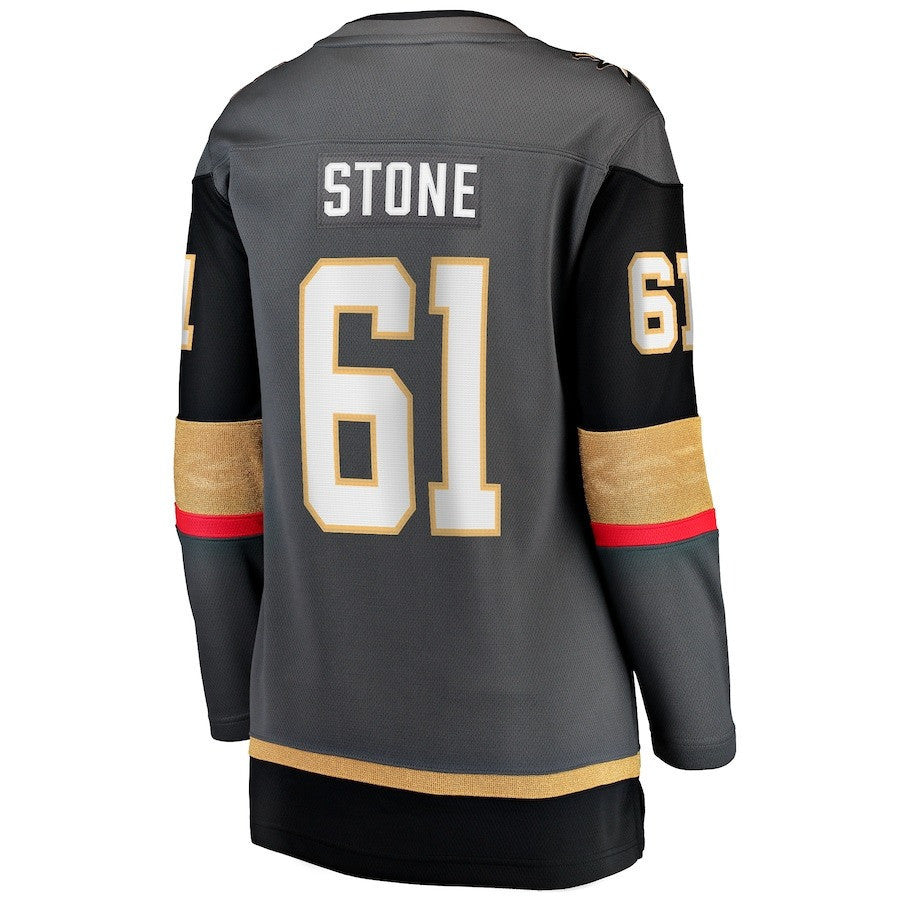 Mark Stone 61 Vegas Golden Knights Women's 2023 Stanley Cup Final Alternate Breakaway Player Jersey - Black