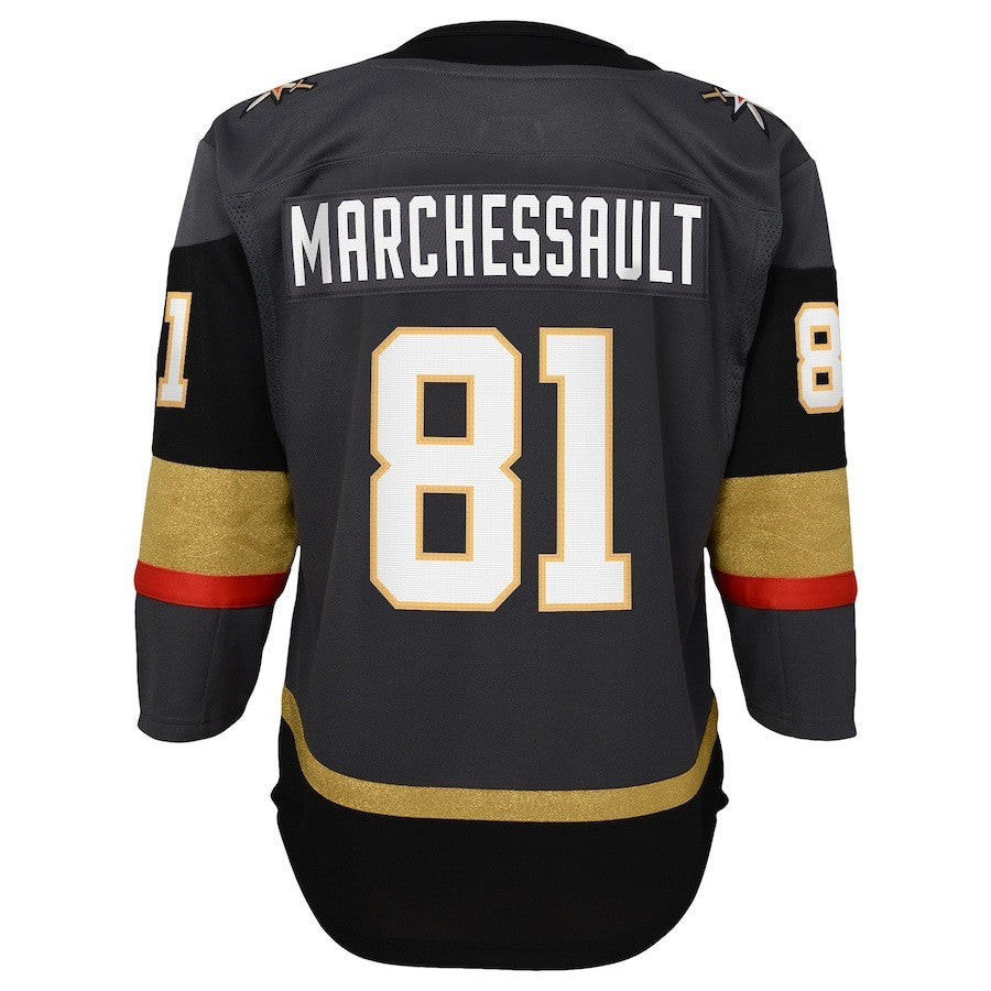 Jonathan Marchessault 81 Vegas Golden Knights Youth 2023 Stanley Cup Final Alternate Jersey - Black