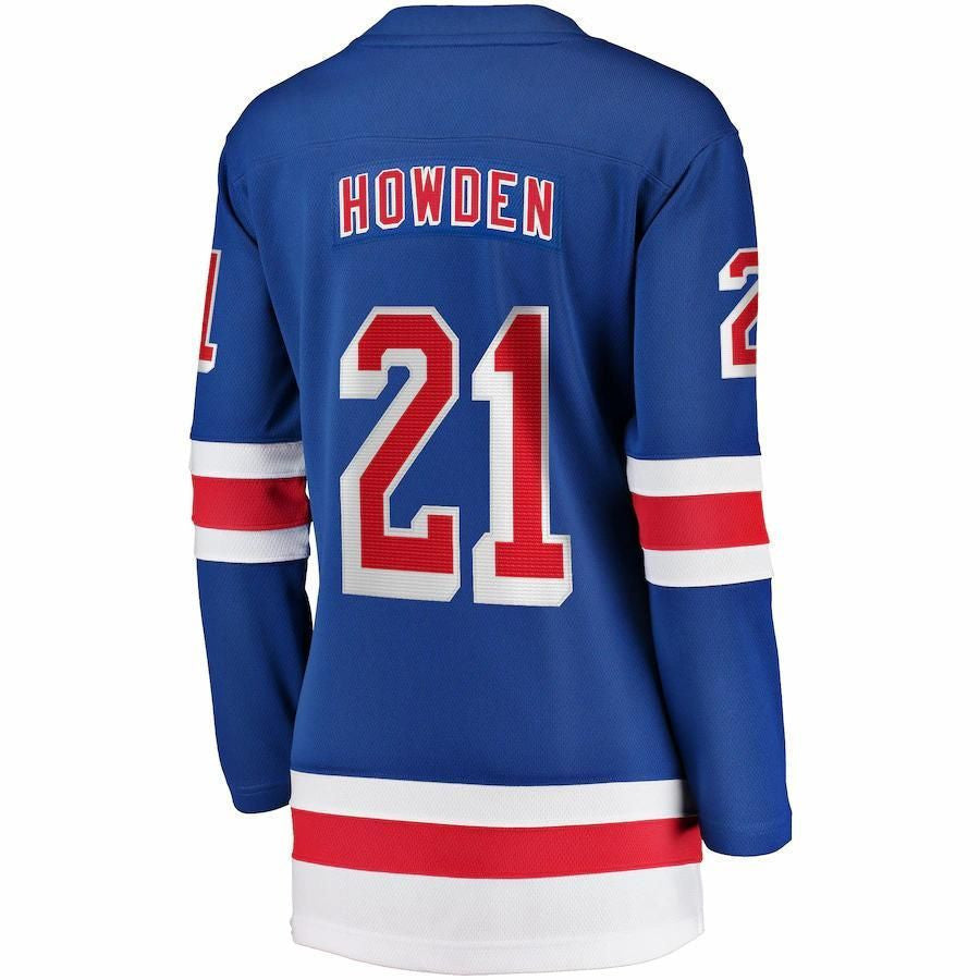 Brett Howden New York Rangers Women's Home Breakaway Player Jersey - Blue