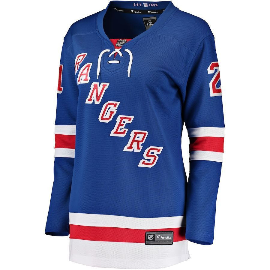 Brett Howden New York Rangers Women's Home Breakaway Player Jersey - Blue