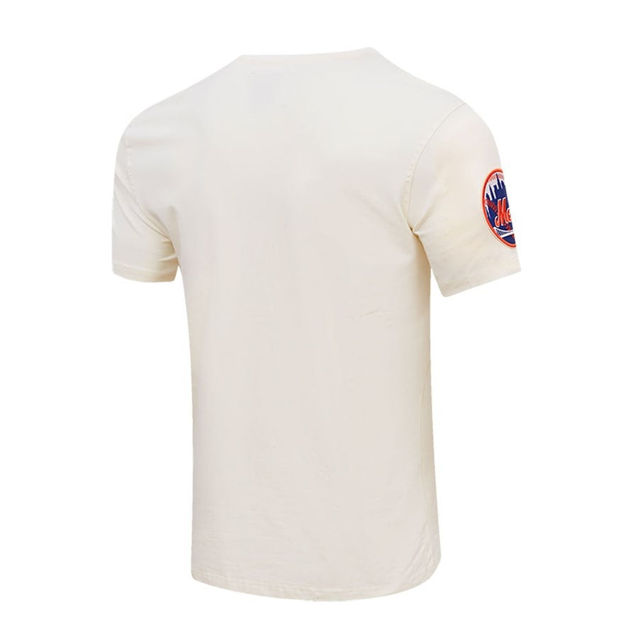 New York Mets Pro Basketball T-Shirt - Cream