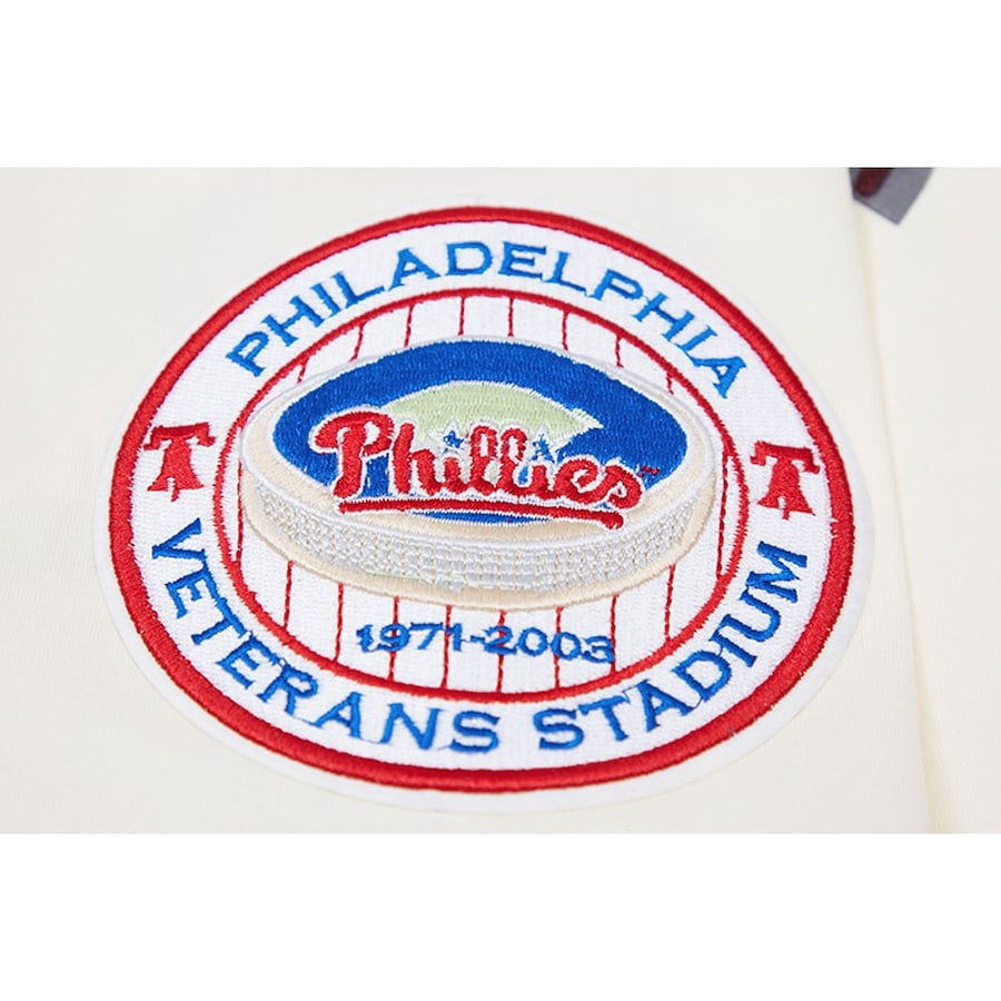 Philadelphia Phillies Pro Basketball T-Shirt - Cream