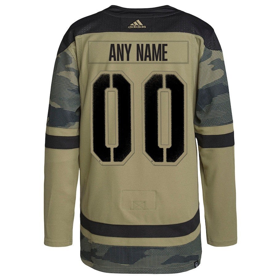 Anaheim Ducks Military Appreciation Team Custom Practice Jersey - Camo