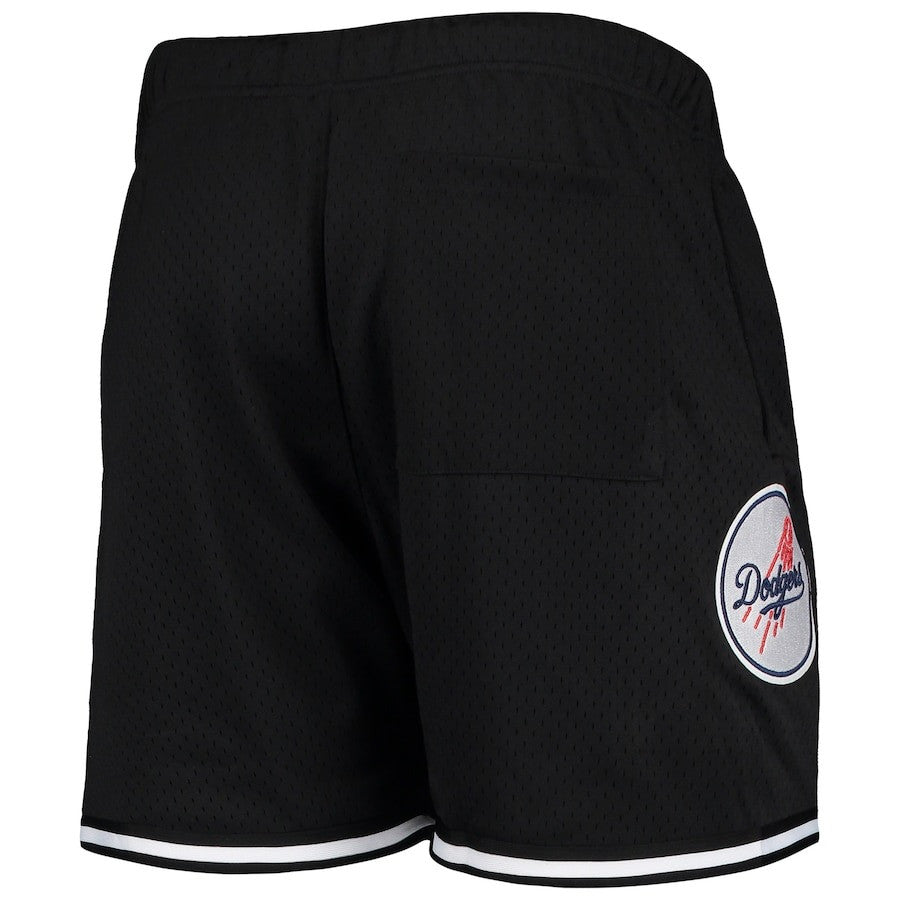 Los Angeles Dodgers Team Standard Men Mesh Shorts - Black