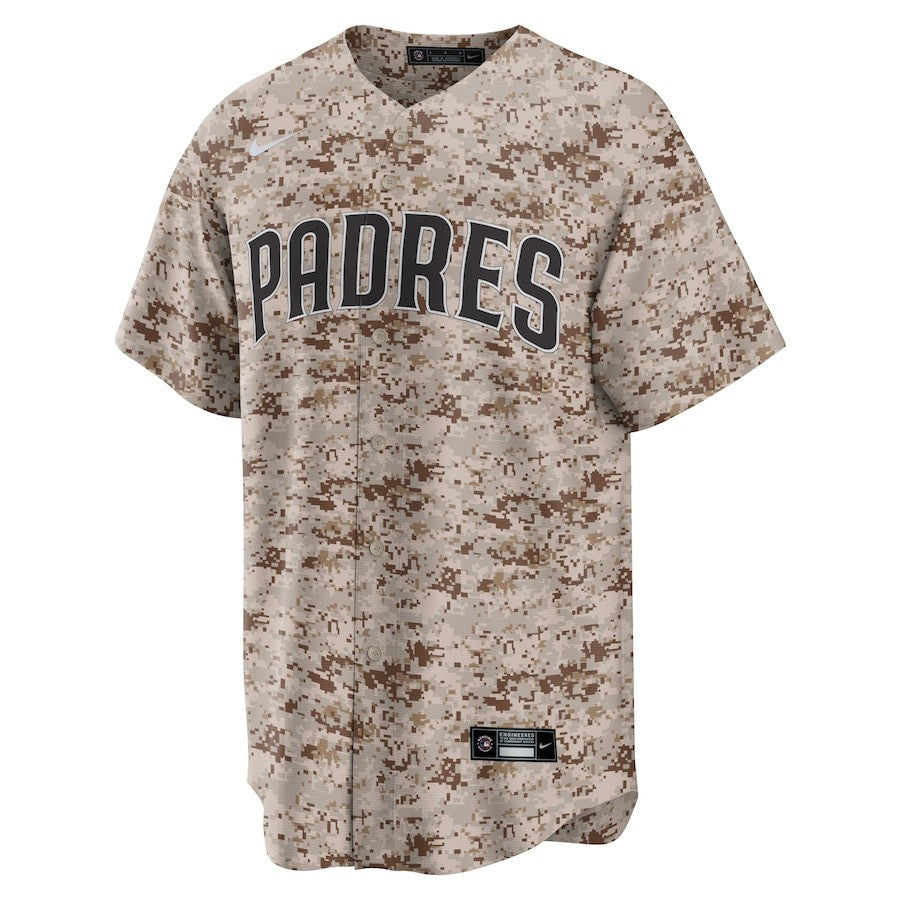 Fernando Tatis Jr. 23 San Diego Padres USMC Alternate Men Jersey - Camo