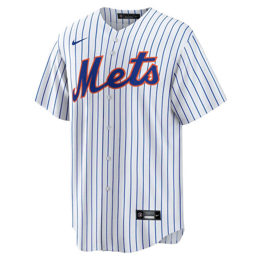 Brandon Nimmo 9 New York Mets Home Men Jersey - White