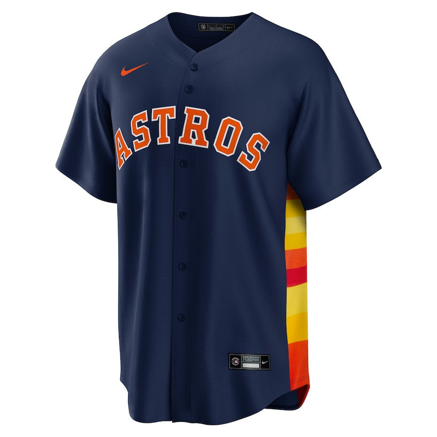 Yordan Álvarez 44 Houston Astros Alternate Men Jersey - Navy