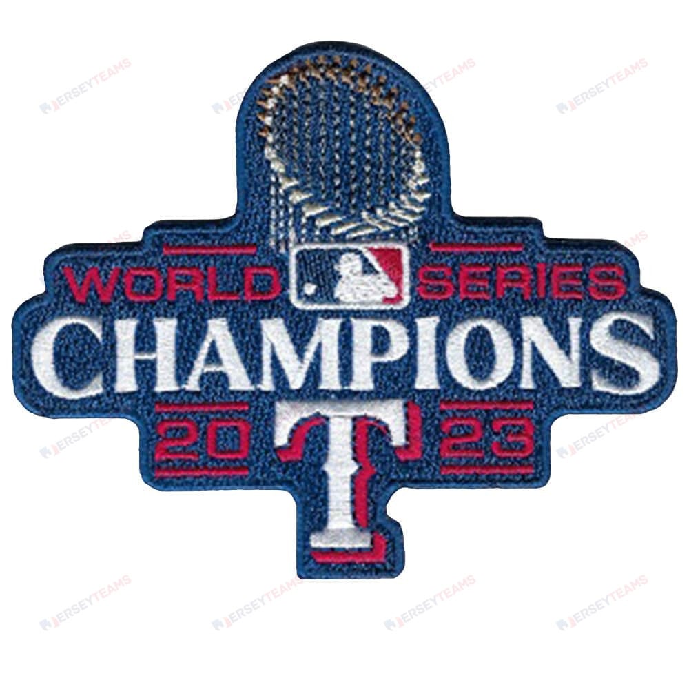 Texas Rangers Home 2023 World Series Champions Women Jersey - White