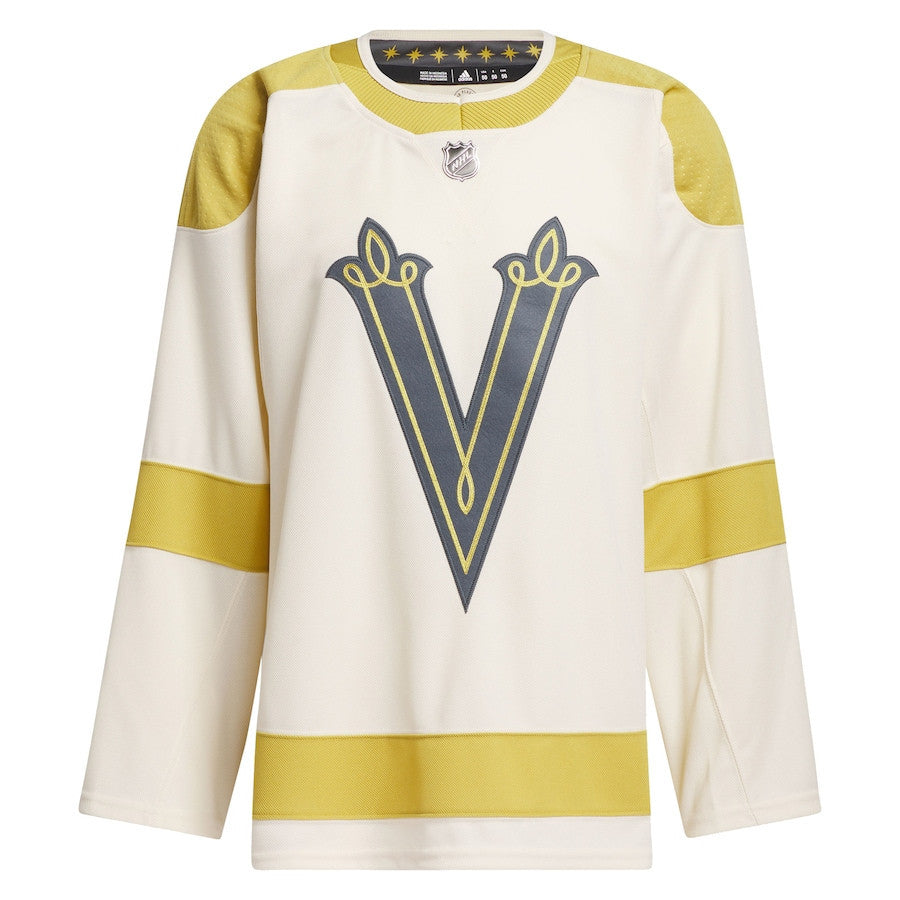 Vegas Golden Knights 2024 NHL Winter Classic Primegreen Men Jersey - Cream