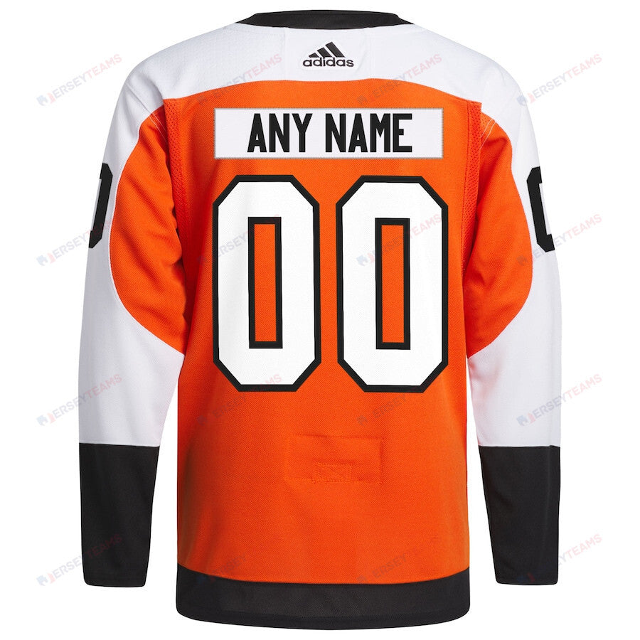 Philadelphia Flyers Home Primegreen Custom Men Jersey - Burnt Orange