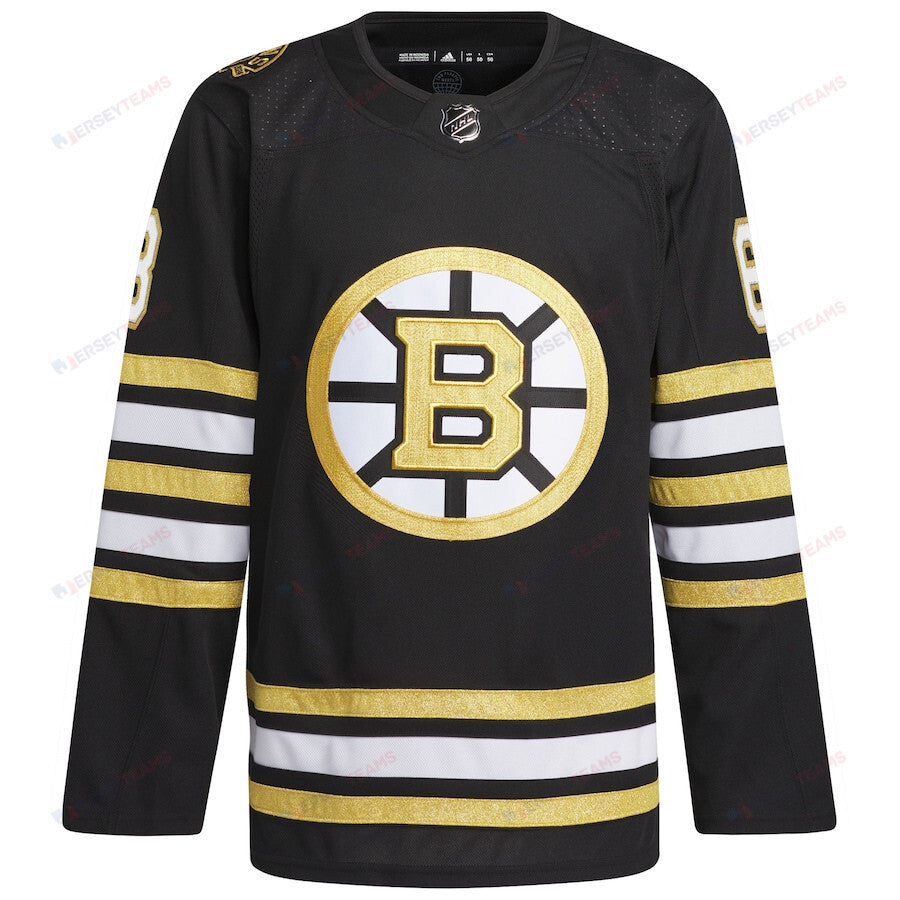 Brad Marchand 63 Boston Bruins Primegreen Men Jersey - Black