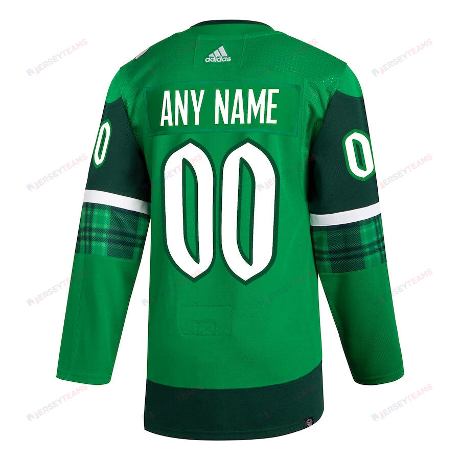 Toronto Maple Leafs St. Patrick's Day Custom Men Jersey - Kelly Green
