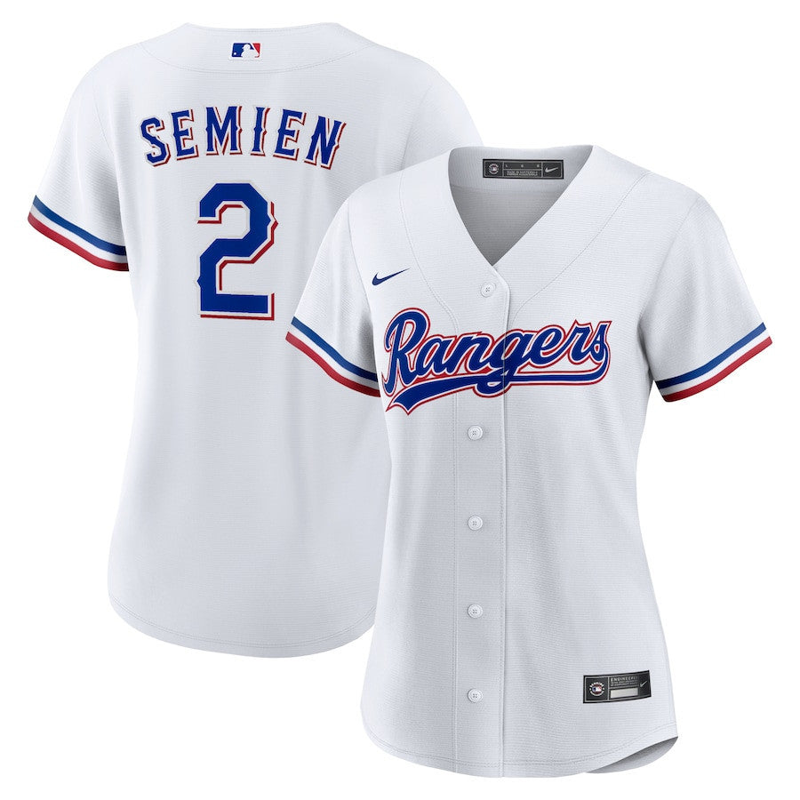 Marcus Semien 2 Texas Rangers Women Home Jersey - White
