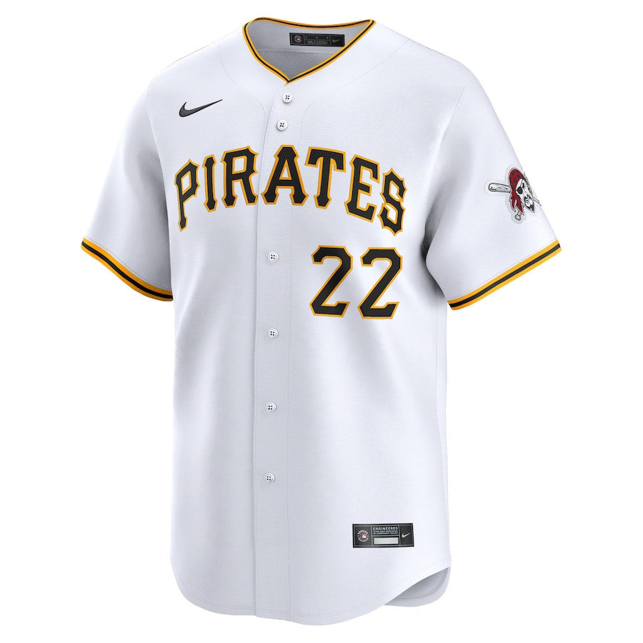 Andrew McCutchen 22 Pittsburgh Pirates Home Limited Player Men Jersey - White
