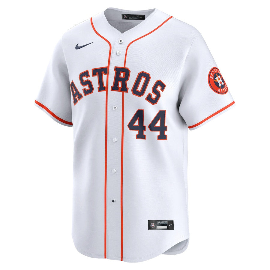 Yordan Alvarez 44 Houston Astros Home Limited Player Men Jersey - White