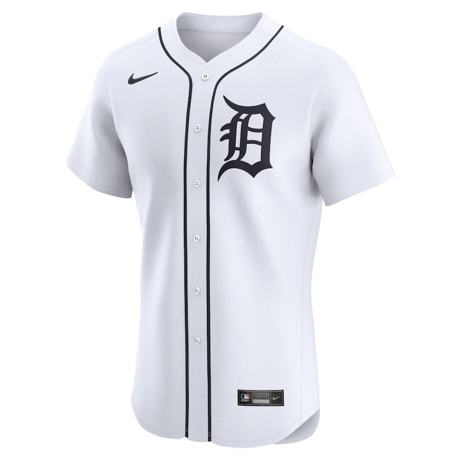 Zach McKinstry 39 Detroit Tigers Home Elite Player Men Jersey - White