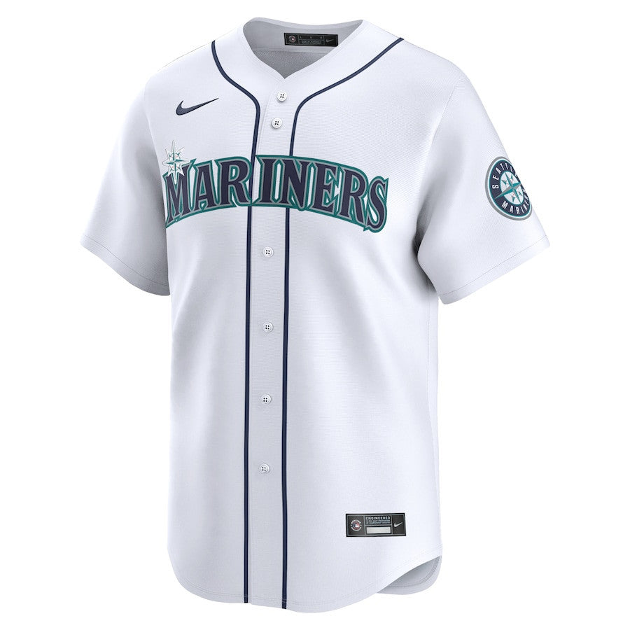 J.P. Crawford 3 Seattle Mariners Home Limited Player Men Jersey - White