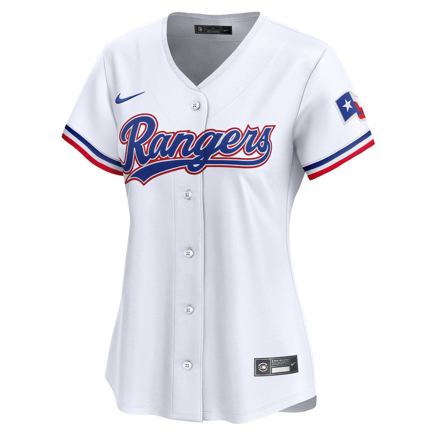 Josh Jung 6 Texas Rangers Women Home Limited Player Jersey - White