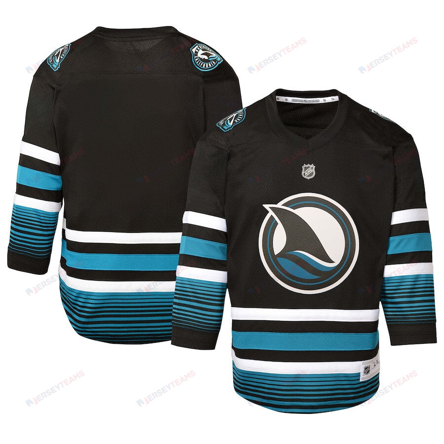 San Jose Sharks Alternate YOUTH Jersey - Black