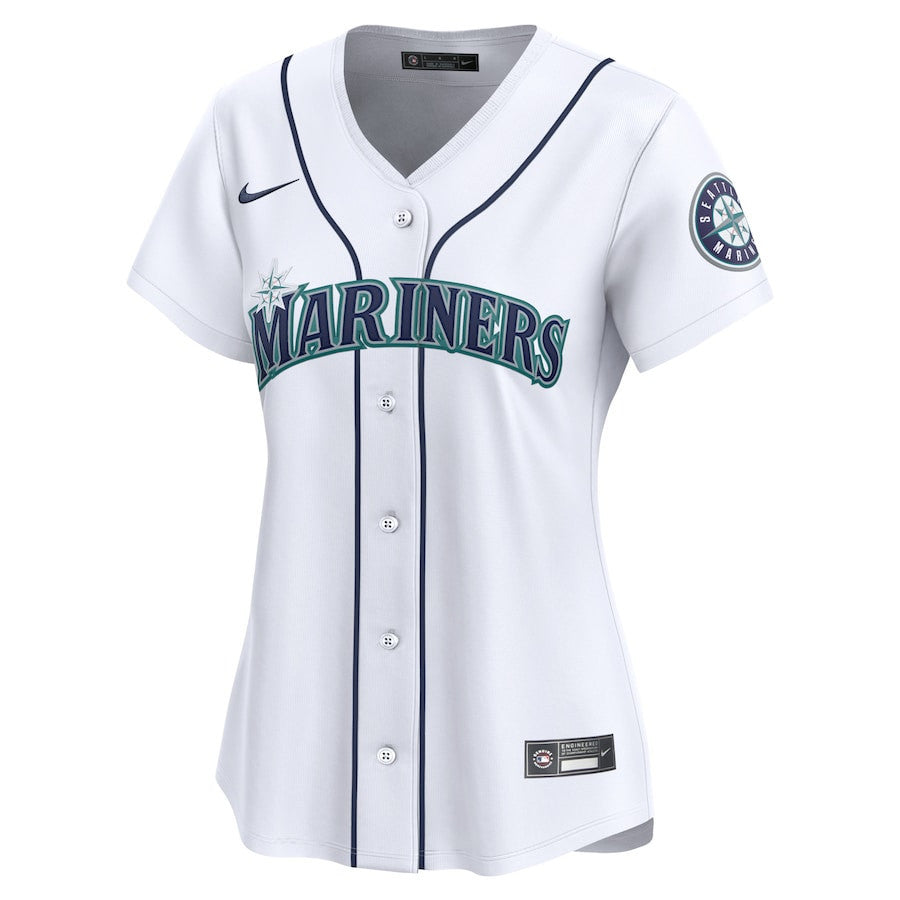 Ichiro Suzuki 51 Seattle Mariners Women Home Limited Player Jersey - White