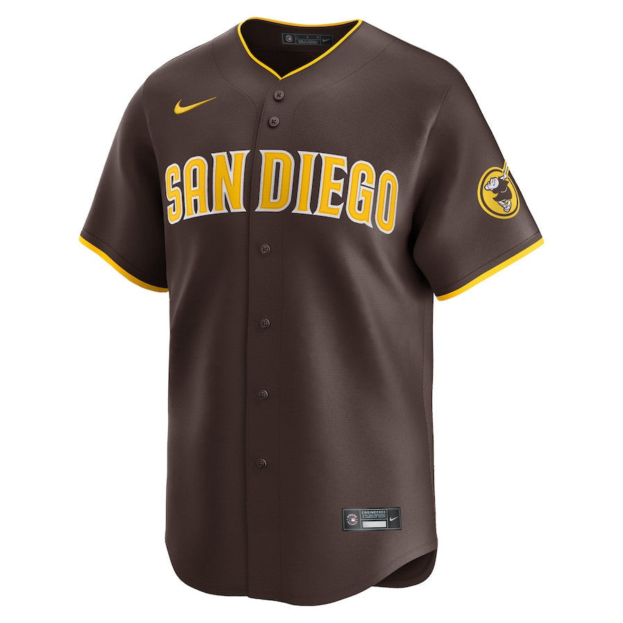 Fernando Tatis Jr. 23 San Diego Padres Away Limited Player Men Jersey - Brown