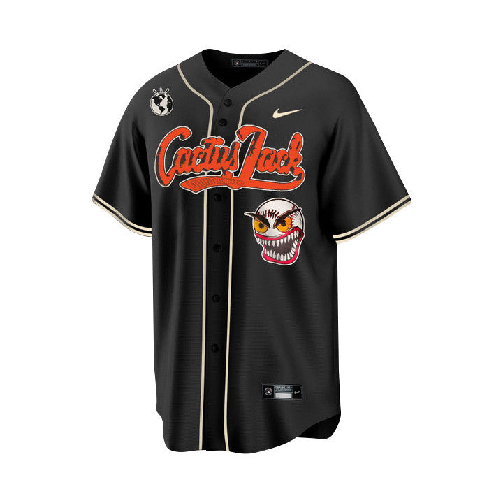 CJ Stroud 7 Houston Astros Cactus Jack Men Jersey - Black