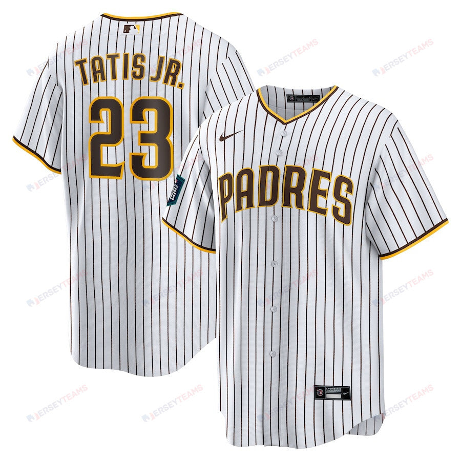Fernando Tatis Jr. 23 San Diego Padres 2024 MLB World Tour Seoul Series Home Player Men Jersey - White