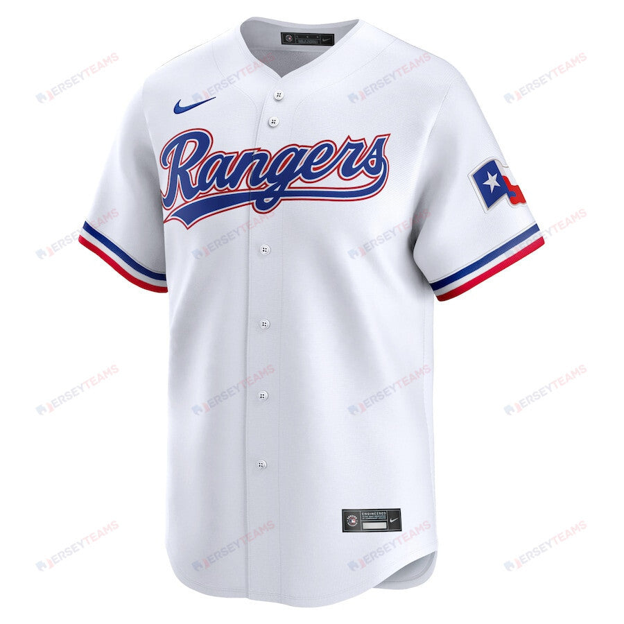 Texas Rangers Home Limited Custom YOUTH Jersey - White