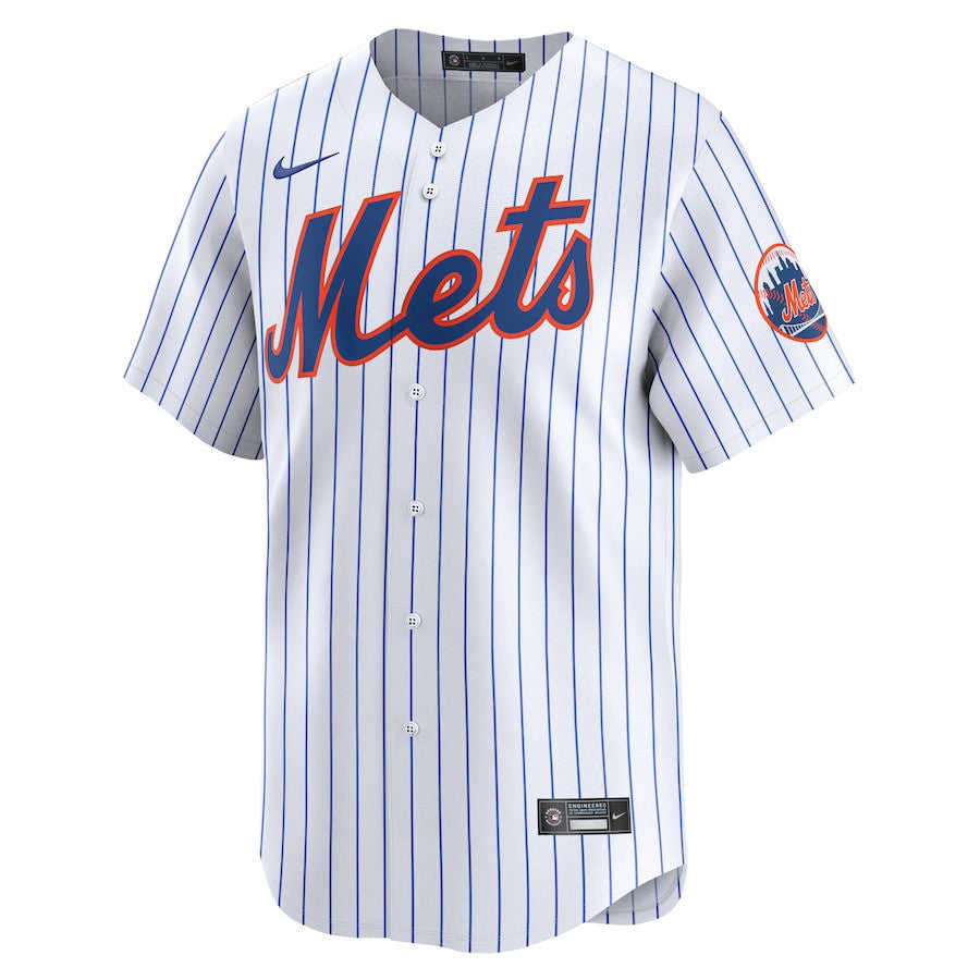 New York Mets Home Limited YOUTH Jersey - White