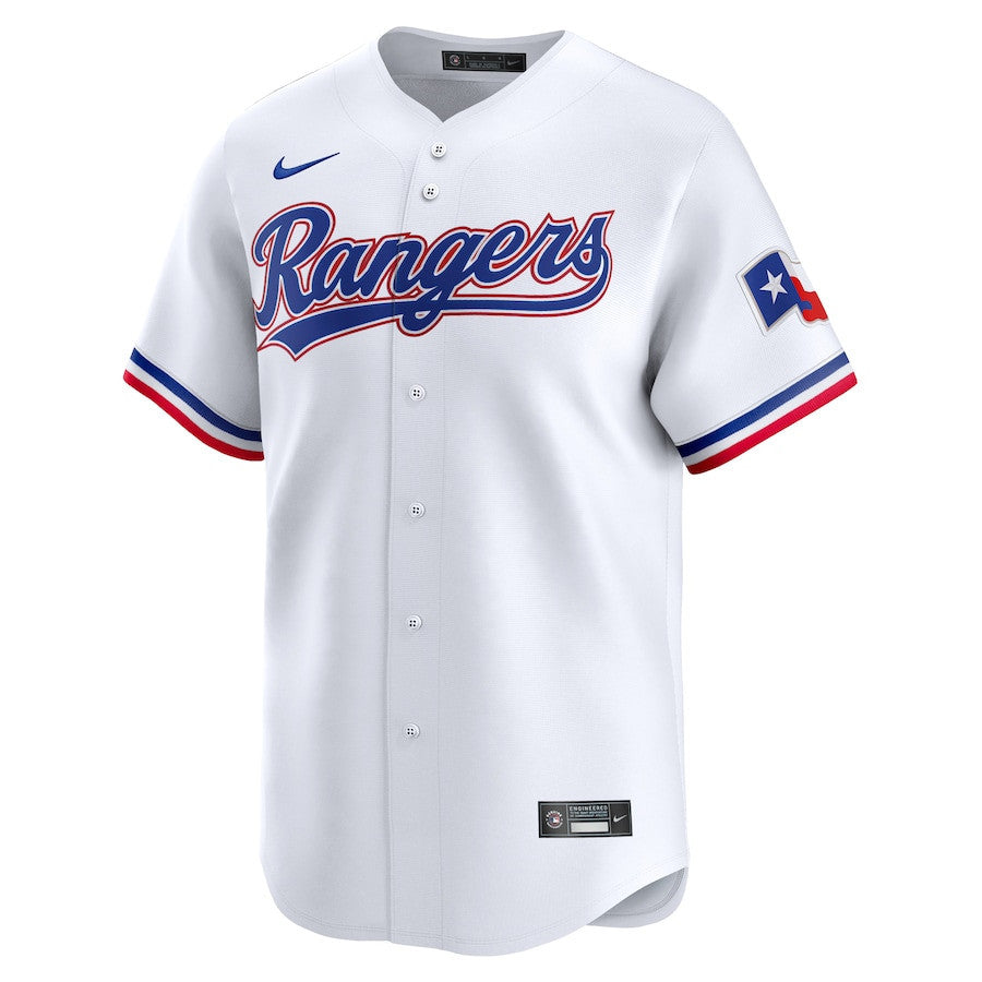 Dane Dunning 33 Texas Rangers Home Limited Player Men Jersey - White