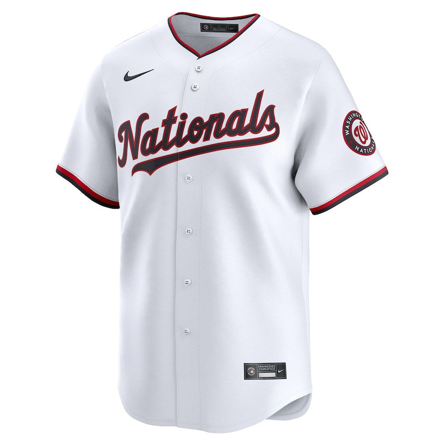 Jake Alu 39 Washington Nationals Home Limited Player Men Jersey - White
