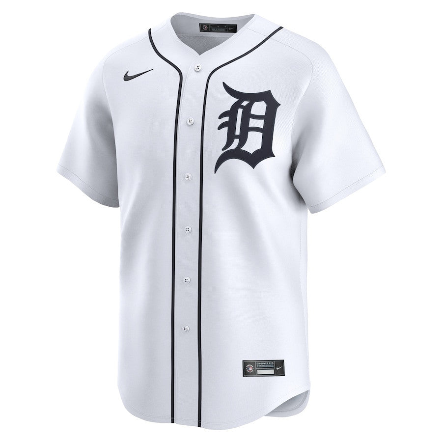 Mark Canha 21 Detroit Tigers Home Limited Player Men Jersey - White