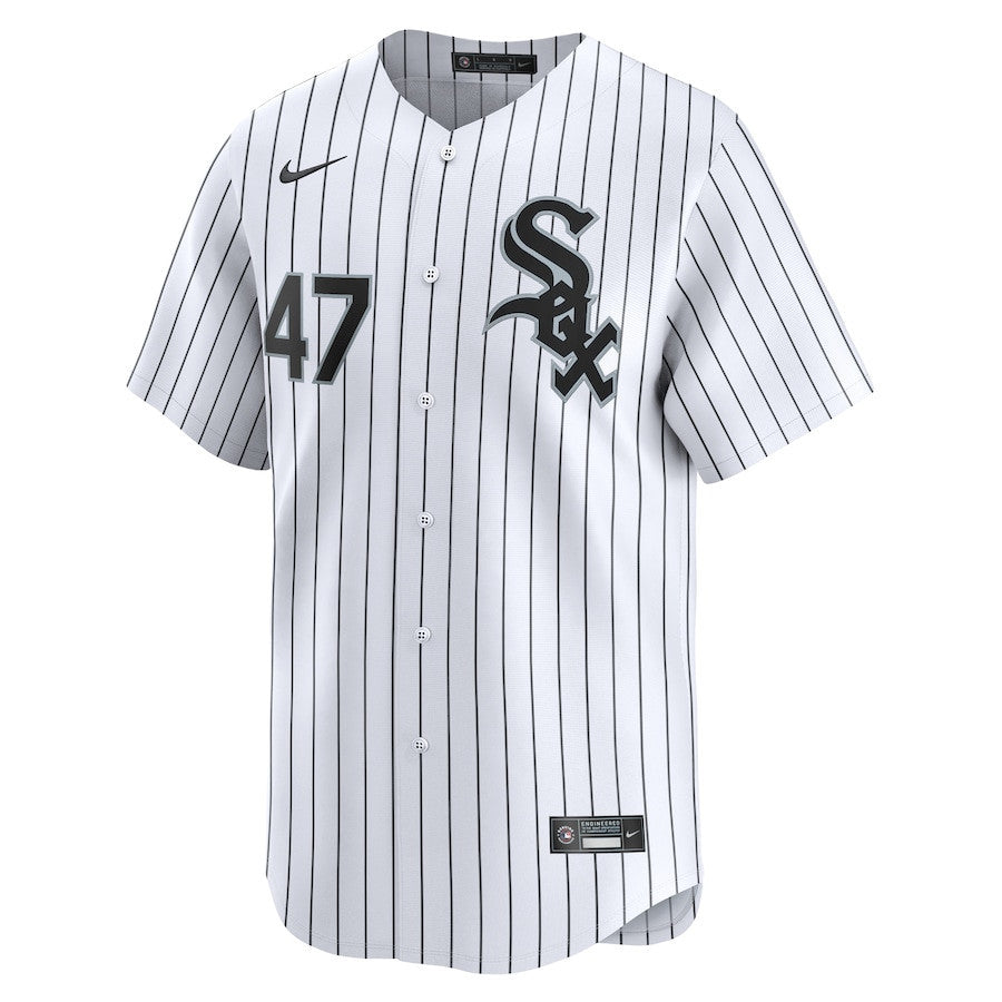 Touki Toussaint 47 Chicago White Sox Home Limited Player Men Jersey - White