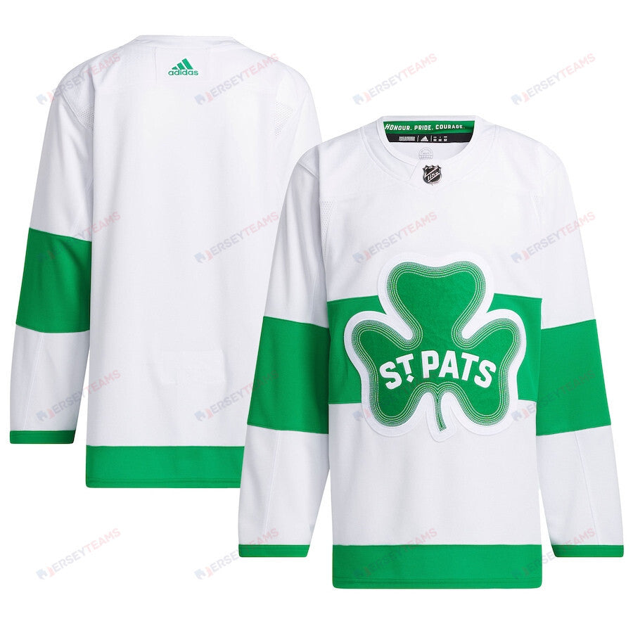Toronto Maple Leafs St. Patricks Alternate Primegreen Men Jersey - White