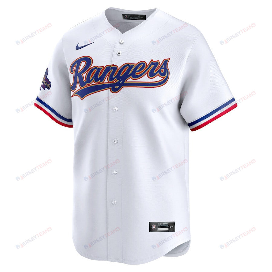 Adolis Garcia 53 Texas Rangers 2024 Gold Collection Limited Jersey - White