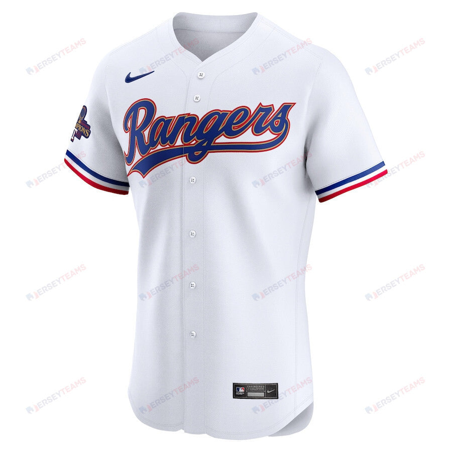 Jonah Heim 28 Texas Rangers 2024 Gold Collection ELITE Player Jersey - White