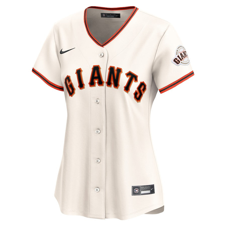 Blake Snell 7 San Francisco Giants Home Limited Women Jersey - Cream